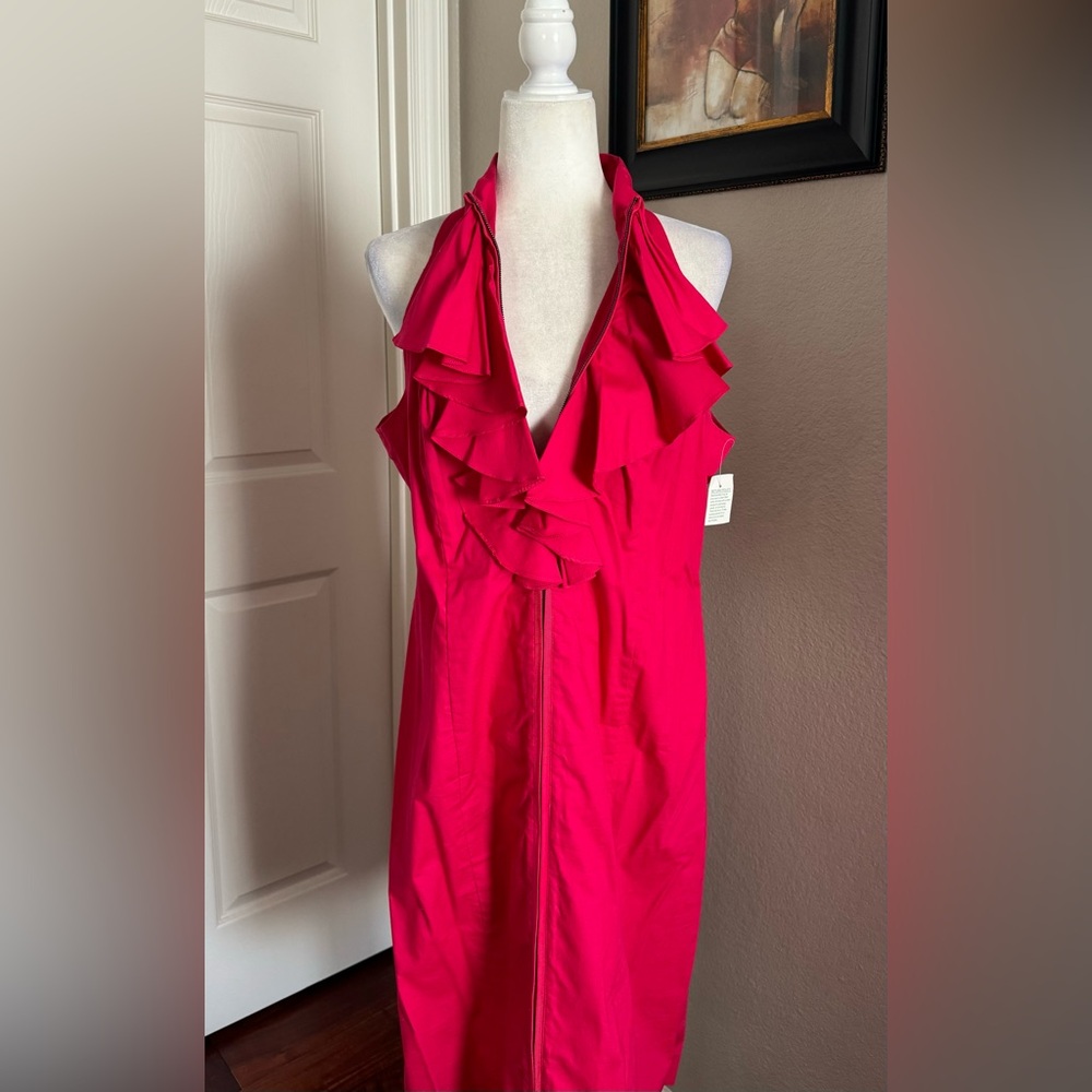 NWT Richard Malcolm Full Front Zip Dress Sz 14